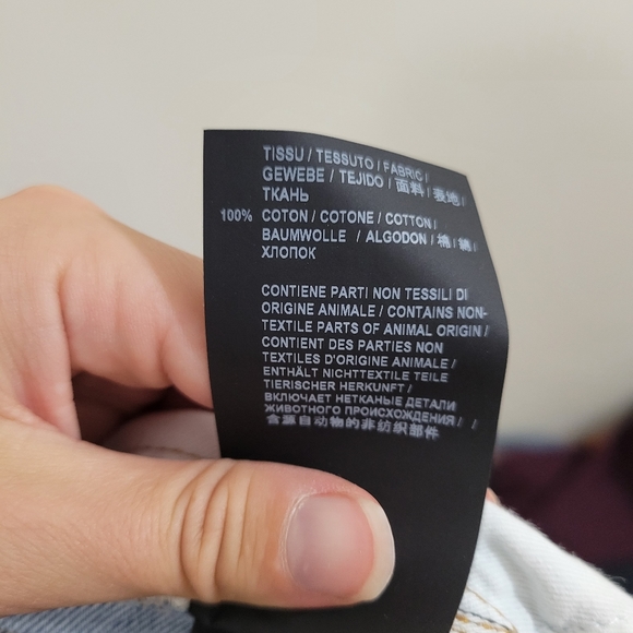 Saint Laurent denim jean shorts high rise Bermuda 27 - Picture 7 of 9